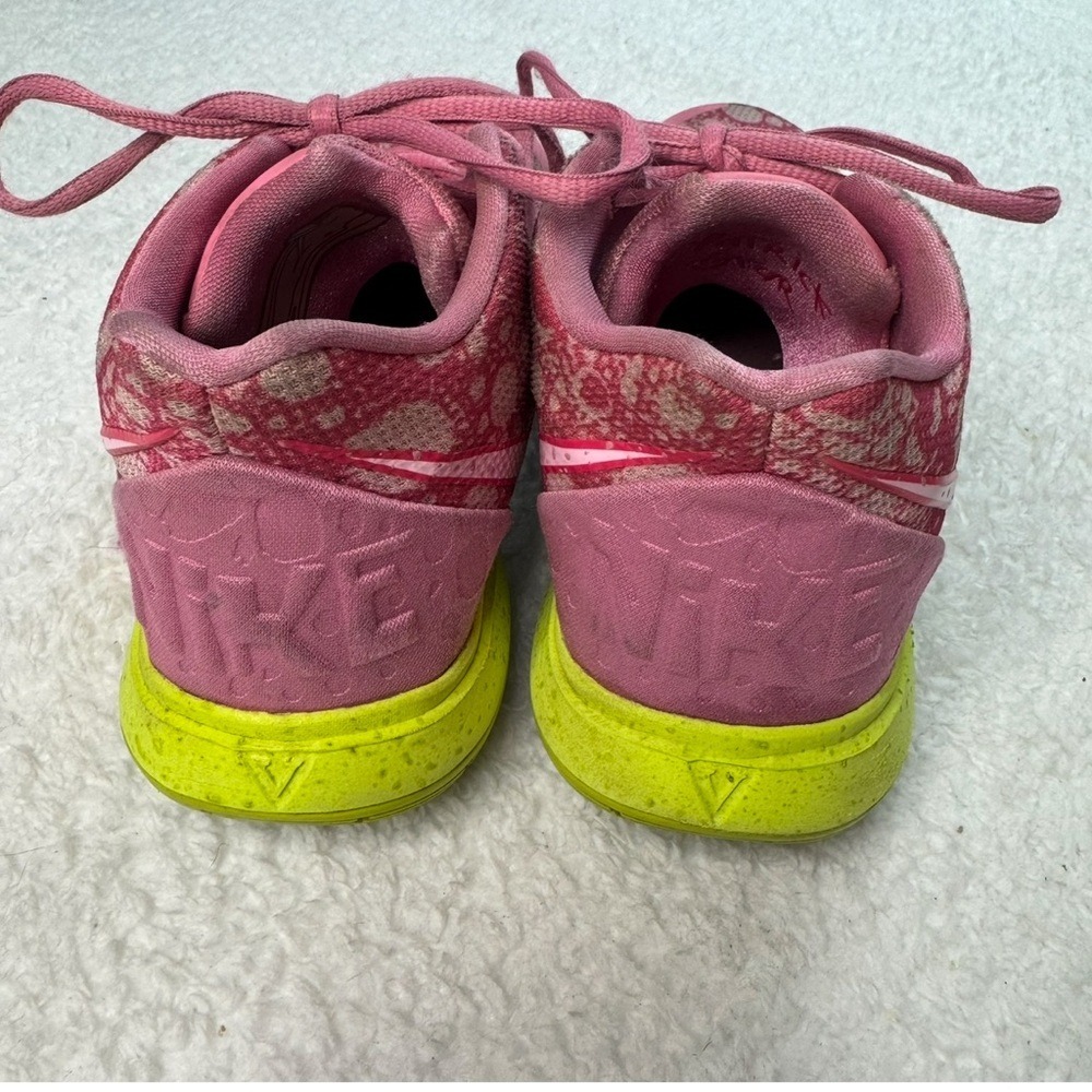 Nike Kyrie Irving 5 Basketball Shoes Kids 5.5Y Pink Patrick Star Spongebob - Picture 6 of 12